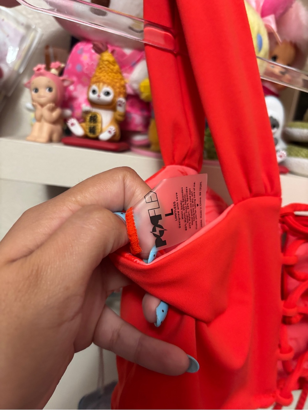 NWT Popflex Sea Maiden Bikini Top Size Large - Picture 5 of 5